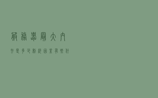 服务器最大内存是多少？制约因素有些什么呢？