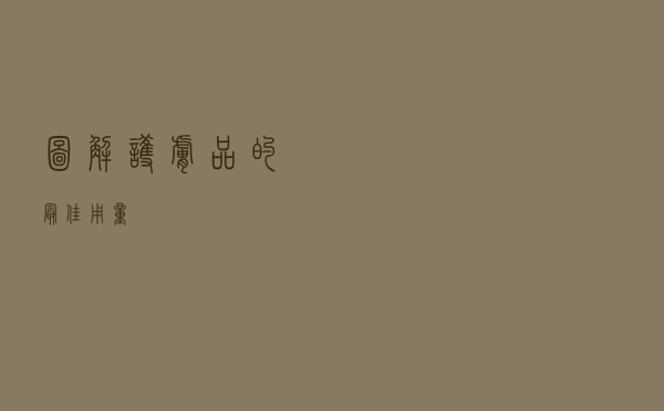 图解护肤品的“最佳用量”