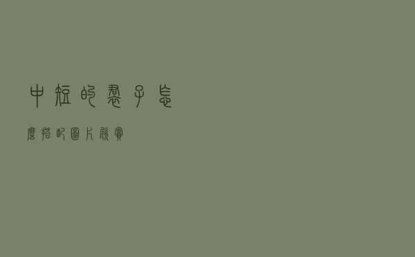 中短的裙子怎么搭配图片欣赏