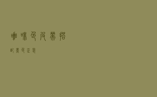 咖啡色皮带搭配黑色正装