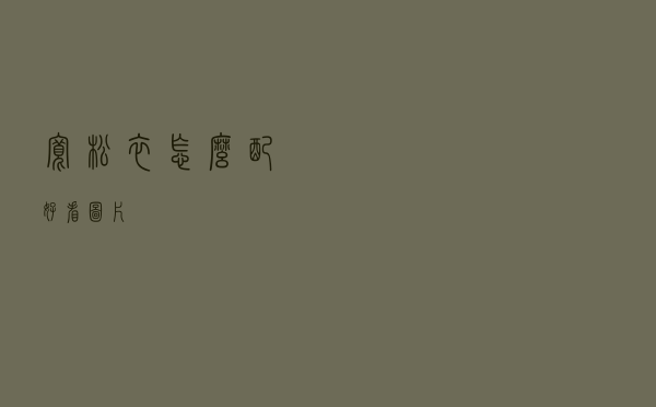 宽松衣怎么配好看图片