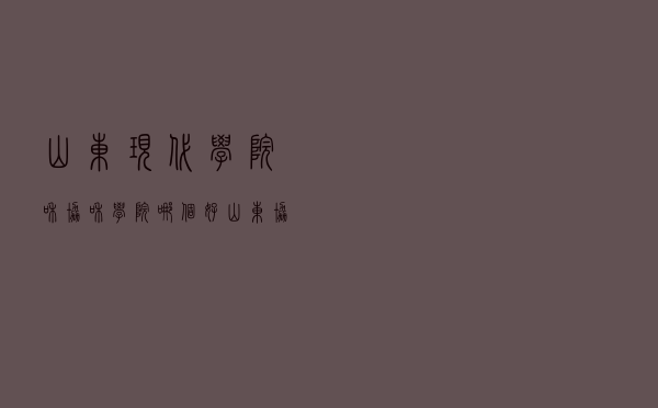 山东现代学院和协和学院哪个好（山东协和学院护理学院）