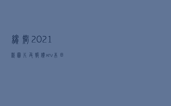 缤智2021款图片及报价（xrv本田2021新款落地价格）