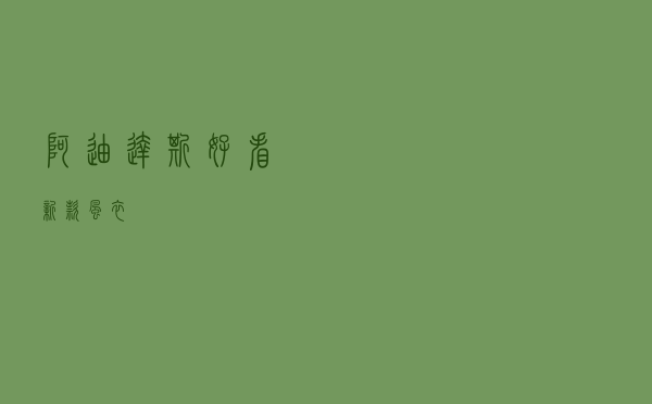 阿迪达斯好看新款风衣
