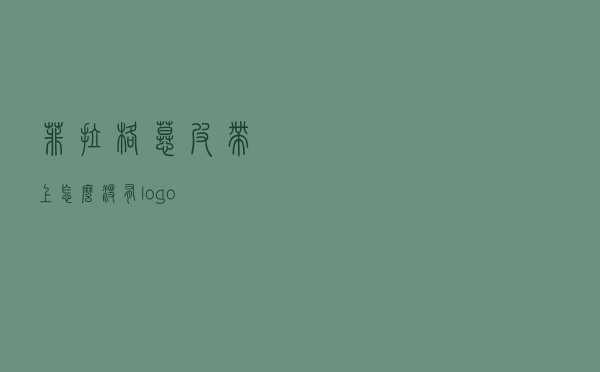 菲拉格慕皮带上怎么没有logo