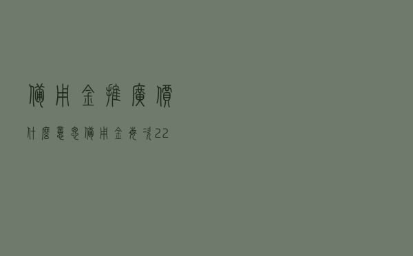 备用金推广价什么意思_备用金每次2.29元什么意思