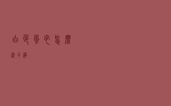 白色风衣怎么洗干净