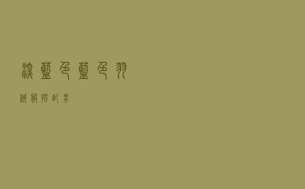 深蓝色蓝色羽绒服搭配男