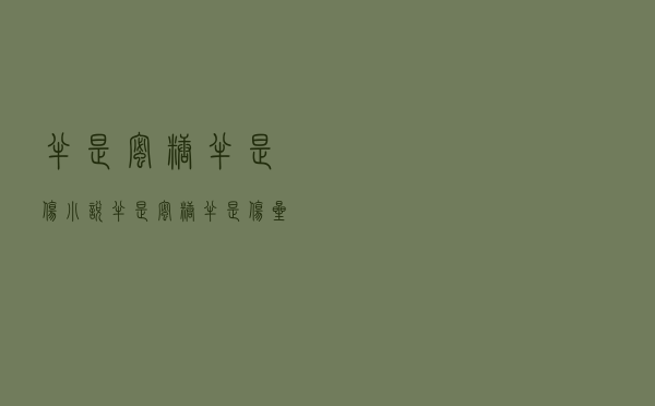 半是蜜糖半是伤小说，半是蜜糖半是伤星辰影院
