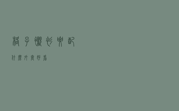 格子衬衫要配什么外套好看
