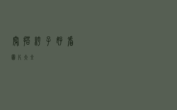 穿搭裤子好看图片大全