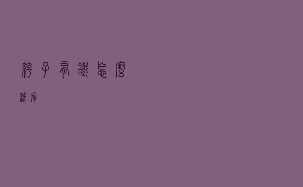 裤子有铁怎么洗掉