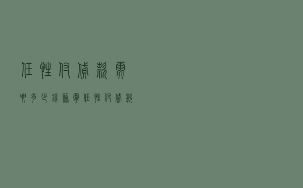 任性付贷款需要多少钱 - 苏宁任性付贷款