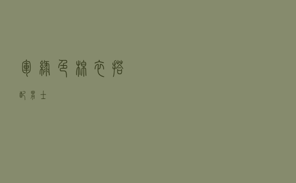 军绿色棉衣搭配男士