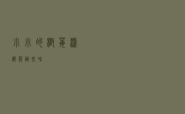 小小的树莓派都能做些啥