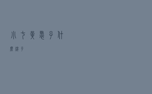 小七黄裙子什么牌子