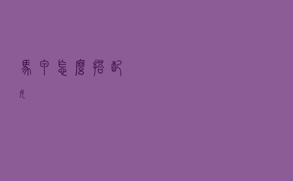 马甲怎么搭配女