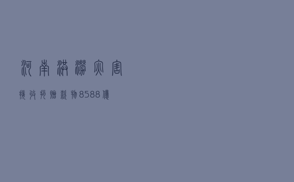 河南洪涝灾害接收捐赠款物85.88亿元 已救助186.9万名群众